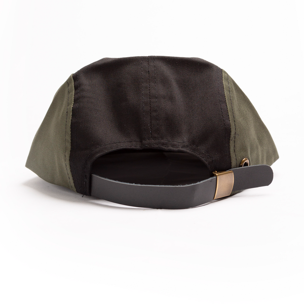 2nd Nature 5 Panel Hat Olive and Black