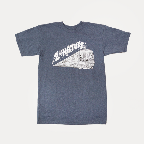 2nd Nature Youth Metro North Tee Dark Heather Grey