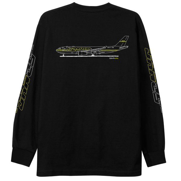 5Boro x Stefan Marx Cargo Plane Longsleeve Black