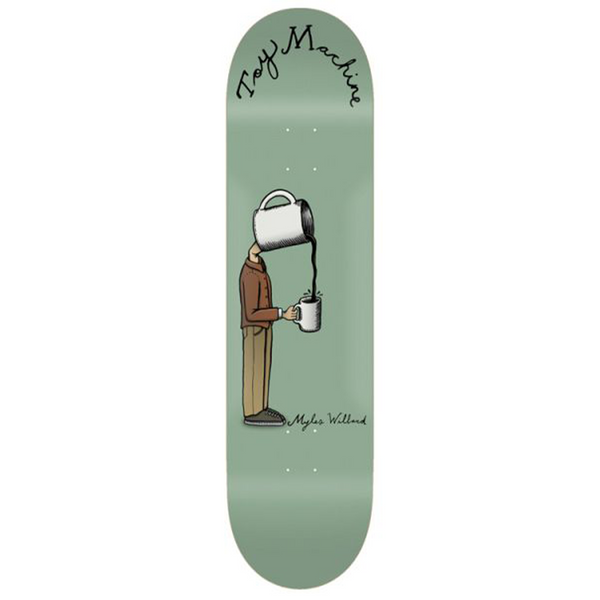 Toy Machine Myles Willard Coffeehead Deck 8.38