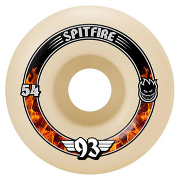 Spitfire Formula 4 Radial 93du Softsliders 54mm (Natural/flame)