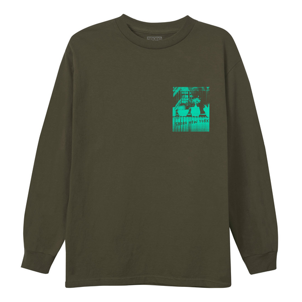 5Boro Cube Truck Longsleeve Tee